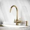 Смеситель для кухни Sancos Taper SC4012ZG с возможностью подключения фильтра для воды, полированное золото фото 6