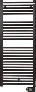 Полотенцесушитель электрический Zehnder Aura PBEBZ-120-050/MQ RAL 9005 matt 120x50 черный