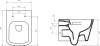 Комплект  Унитаз подвесной BelBagno Albano BB120CHR с крышкой + Система инсталляции Ideal Standard ProSys + Кнопка смыва Ideal Standard ProSys Oleas R0124AA хром фото 7