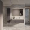 Тумба с раковиной Vincea Elise 1200 правая, 2 выкатных ящика, серый матовый фото 2