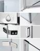 Душевая дверь в нишу Wasserkraft Aller White 10H05LW 120 см фото 3