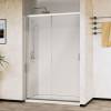 Душевая дверь в нишу Vincea City VDS-5CT150CL профиль хром, стекло прозрачное, 150x195 фото 2