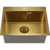 Мойка кухонная Melana ProfLine D5343HG золото врезная прямоугольная 530x430x220мм