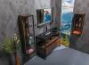 Полка Armadi Art Loft dark wood, 75 см фото 3