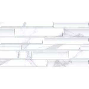 Керамическая плитка Керлайф Calacatta Bianco Bricks Rel. 33 31.5x63