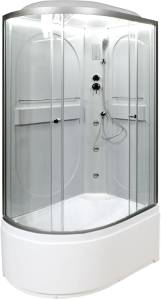 Душевая кабина AvaCan L620RLED+GM с подсветкой и гидромассажем, 120x80x215