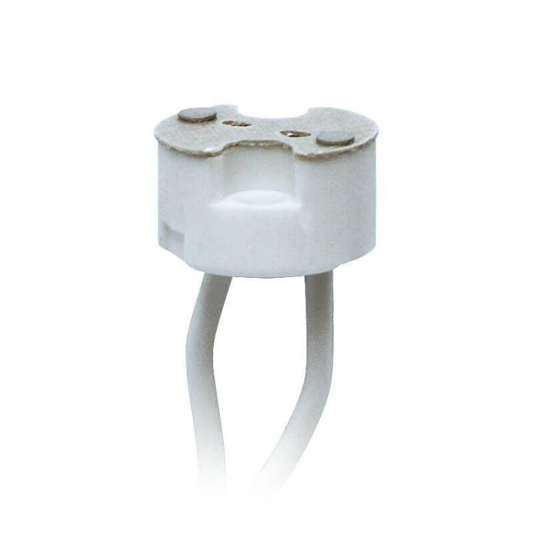 Патрон керамический Uniel ULH-GU4/GU5.3-Ceramic-15cm
