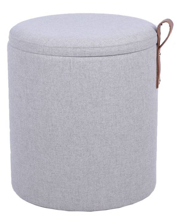 Пуф Stool Group Эркки 24A2064-L LO-15 серый с ящиком S