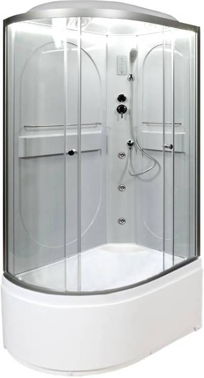 Душевая кабина AvaCan L620RLED+GM с подсветкой и гидромассажем, 120x80x215