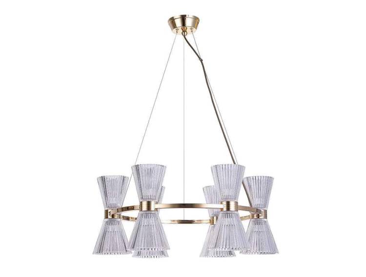 Подвесная люстра Newport Christina 3616/S gold new