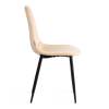 Стул Tetchair Breeze (mod. JSC-58) 21131 sandy (песочный) HLR6/черный 44x53x86 фото 2