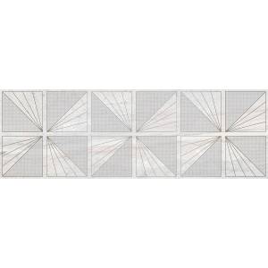 Декор Laparet Moon Светло-Серый 25x75