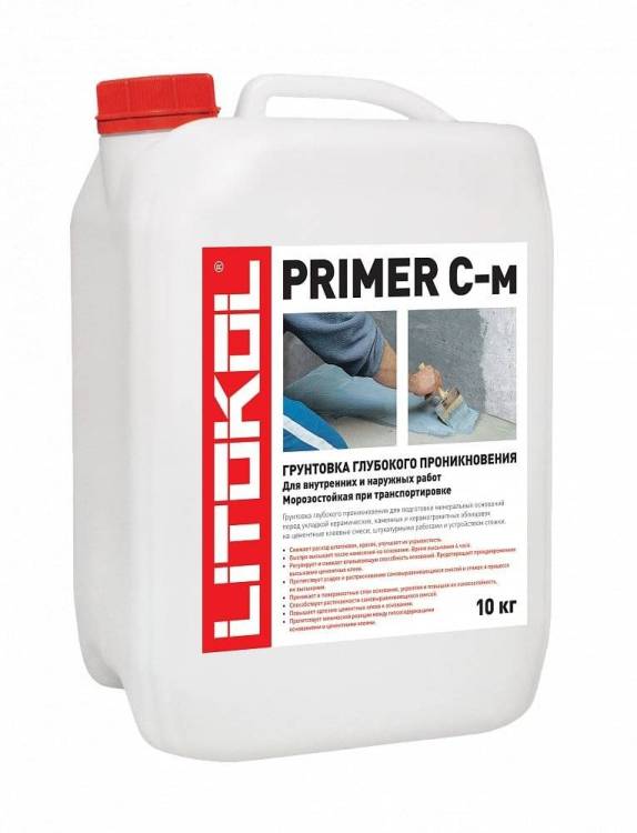Грунтовка LITOKOL PRIMER C-м глубокого проникновения (10л)
