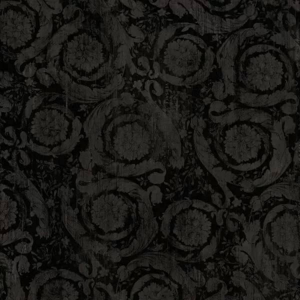 Керамогранит Versace Eterno G0263070 Barocco Carbon 80x80