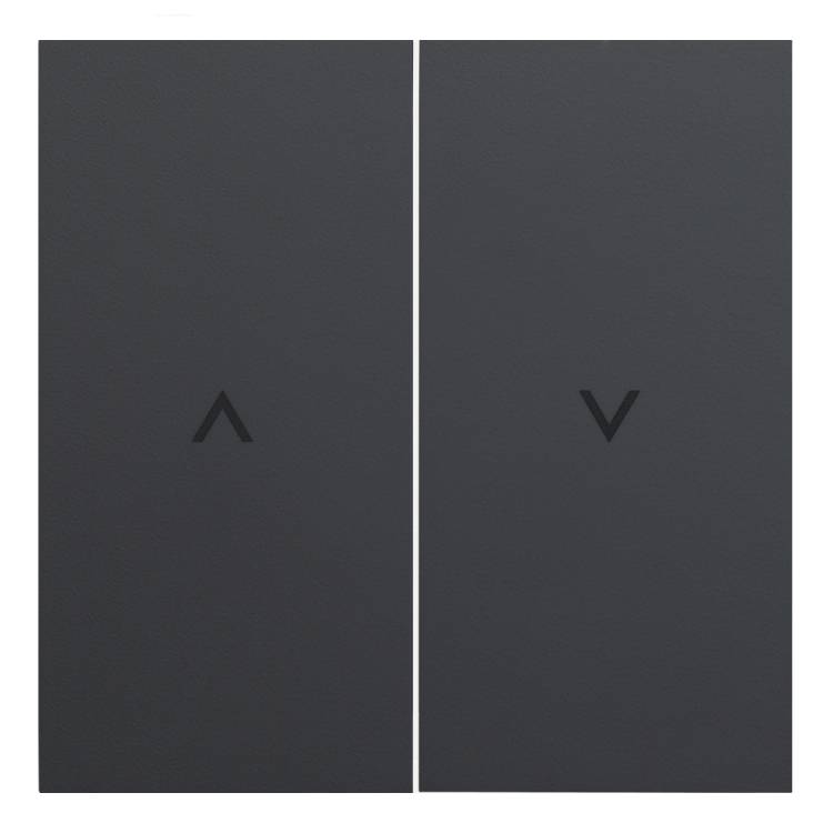 Клавиши выключателя для жалюзи Rikett 35613 MB черный сатин