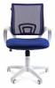 Кресло компьютерное Chairman 696 00-07014839, 7014839 Белый/Синий фото 2
