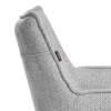 Кресло Tetchair Lutz 25405 VT shape silver, велюр, букле, вращающееся фото 9