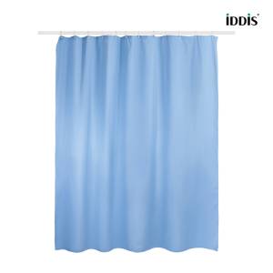 Штора для ванной Iddis Basic B70P218i11 полиэстер, 180x200, голубой
