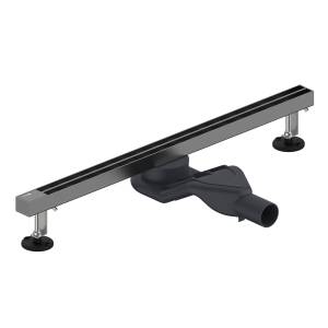 Душевой трап Wasserkraft Tauber (Таубер) 64D60GR графит, 60 см