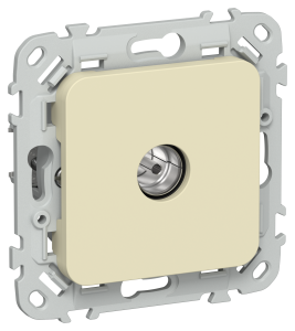 ТВ-розетка проходная тип M IEK Flite FI-A13-P-K87 навахо