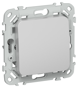 Выключатель 1-клавишный IEK Flite FI-V10-0-10-1-K47 алюминий