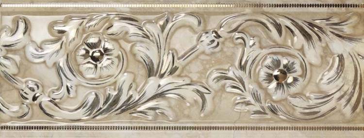 Бордюр Ape Ceramica Rex A037054 Cenefa Cream 25x10