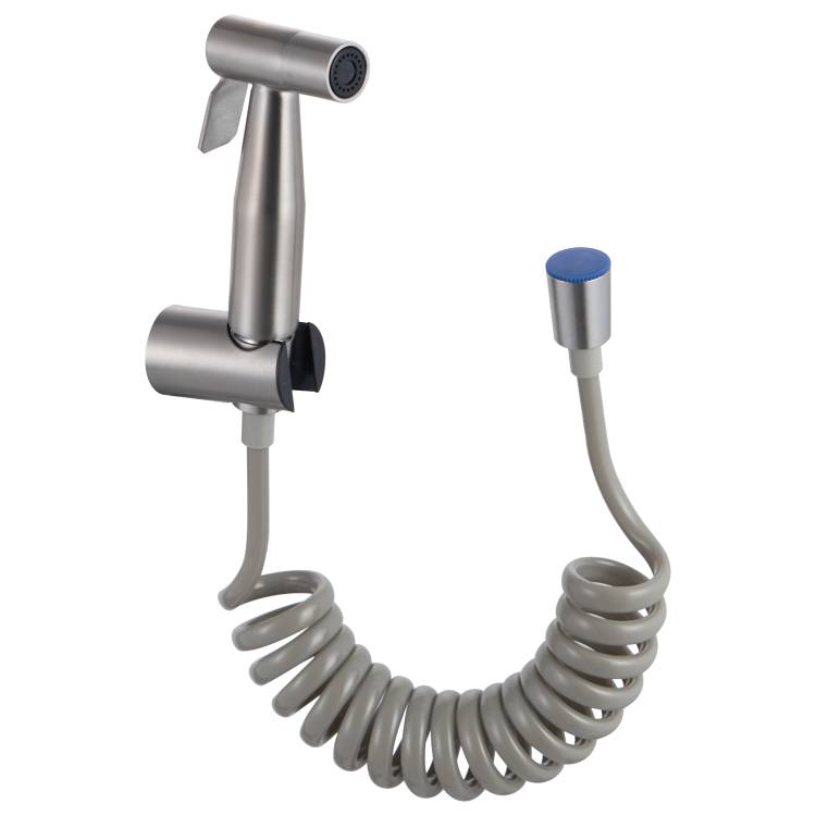 Гигиеническая лейка Fashun A28 со шлангом, хром, с держателем