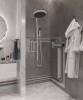 Термостатический смеситель Hansgrohe RainSelect 15380700 для ванны, белый матовый фото 7