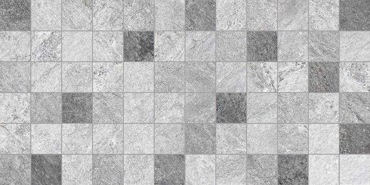 Керамическая плитка Global Tile Balance 1039-8219 Мозаика Серый 40x20