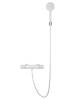 Смеситель для душа Wonzon & Woghand WW-A2006-A-MW с термостатом, белый матовый фото 2