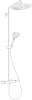 Душевая стойка Hansgrohe Croma Select S 280 1jet 26890700 с термостатом, матовый белый