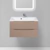 Мебель для ванной BelBagno Marino 80 capucino lucido фото 3