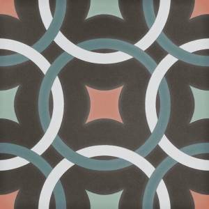 Керамогранит Dna Tiles Sync 125636 Chain Blue 15x15
