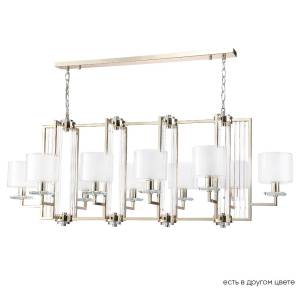 Люстра Crystal Lux Nicolas Sp10 L1300 Gold/White