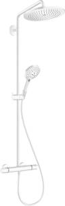 Душевая стойка Hansgrohe Croma Select S 280 1jet 26890700 с термостатом, матовый белый