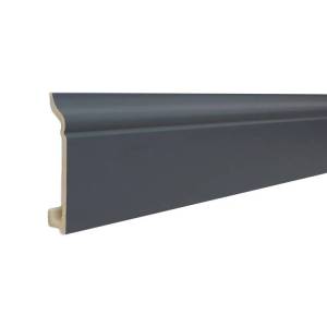 Напольный плинтус ТД Меридиан P10-144 гладкий 2400x100x19