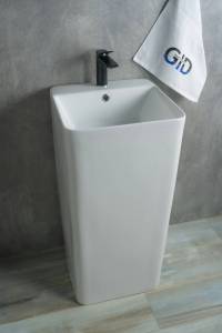 Раковина Gid Autonomo Nb148 81117 белая, 42x41x86