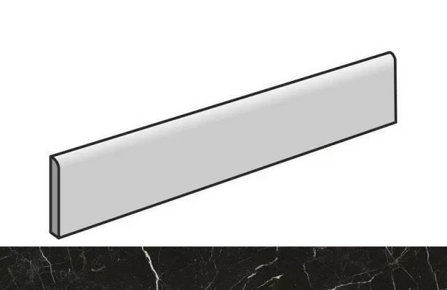 Плинтус Atlas Concorde Russia Allure 610130004650 Imperial Black Battiscopa/Аллюр Империал Блэк  7.2X80