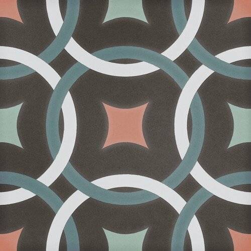 Керамогранит Dna Tiles Sync 125636 Chain Blue 15x15