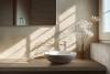 Керамическая плитка Ragno Travertino Wall RCUV Decoro Malva Touch Cross Bianco Rett 40x120 фото 3