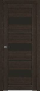 Межкомнатная дверь Владимирская Фабрика Дверей Atum 23 Wenge стекло Black Gloss 800x2000