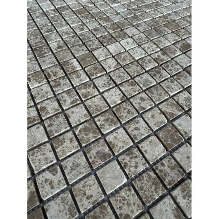 Мозаика Pixel Mosaic Мрамор PIX802 Light Emperador (2.3x2.3) 30.5x30.5