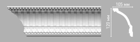 Плинтус потолочный с рисунком DECOMASTER 95105 240x10.5x12