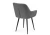 Стул на металлокаркасе Notta Флюид 642957 темно-серый (zd 995) / черный фото 4