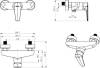 Смеситель для душа Bravat Arden F9351385BC-01-RUS черный фото 2