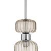 Подвесной светильник Escada Gloss 1141/1S Chrome/Beige фото 2