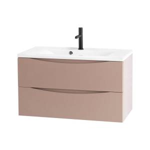 Тумба с раковиной BelBagno Marino 90 capucino lucido