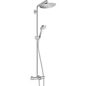 Душевая стойка Hansgrohe Croma 26792000 Select 280 Air 1jet Showerpipe, с термостатом