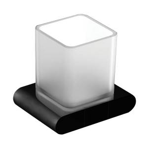 Стакан Art&Max Platino AM-E-3968-MB черный матовый