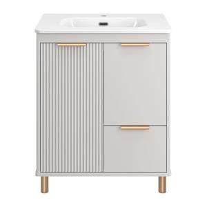 Тумба с раковиной Brevita Risacca Crema 70 RIS-06070-0342Я